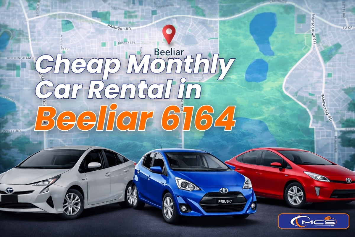 Cheap monthly car rental in Beeliar 6164 with Toyota hybrid vehicles and unlimited kilometres from MCSyo Perth